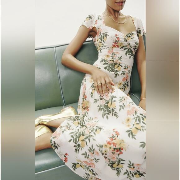 Reformation Dresses & Skirts - Reformation Myah Milo Floral Fit&Flare Midi/Maxi Dress, size US 8